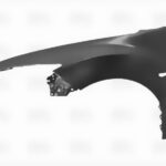 Переднє ліве крило Mazda 5 2005-2010 без отвору під накладку FP 4406 311