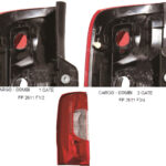 Задній ліхтар для Citroen Nemo / Fiat Fiorino / Fiat Qubo / Peugeot Bipper 2008-2017 FPS правий FP 2611 122