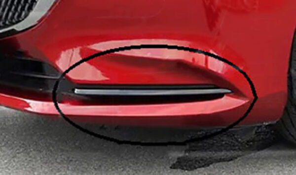 nakladka-molding-310 Молдинг бампера переднього правий Mazda 6 GJ 2018+ EUR/USA