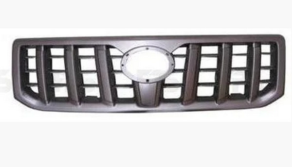 nakladka1013 Радіаторна решітка Toyota Land Cruiser Prado J120 2003-2009 металік/чорна