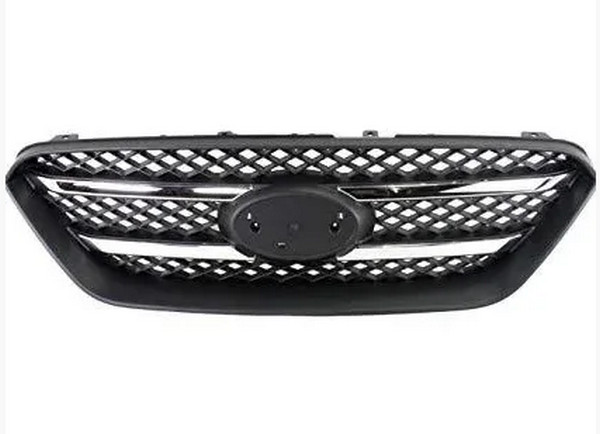 Радіаторна решітка Kia Carens 2007-2012 черн.