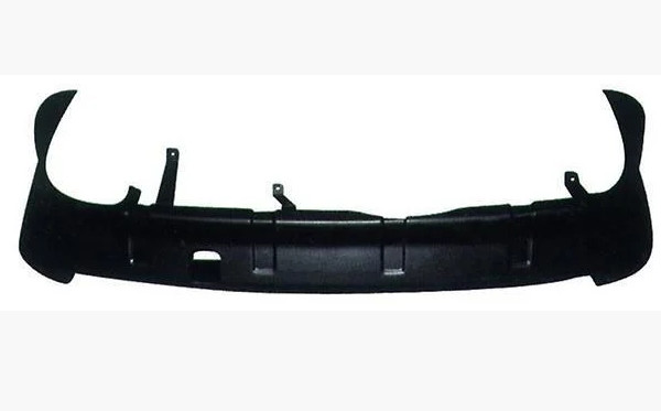 nakladka1033 Накладка заднього бампера Mitsubishi Outlander XL 2007-2012 нижня ГРУНТОВАНИЙ пр-во