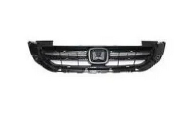 nakladka1044 Радіаторна решітка без хрому молдингів Honda Accord 9 2013-2015 седан глянець