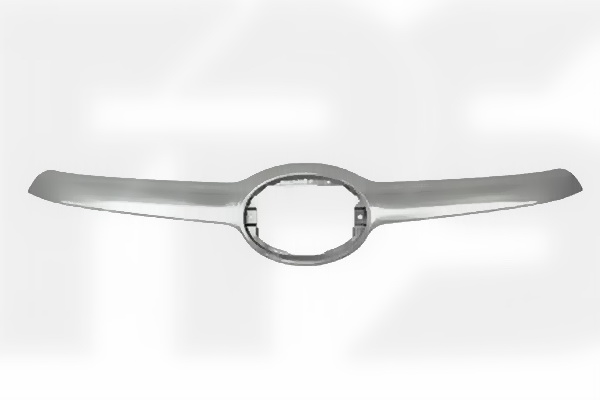 nakladka1047 Молдинг решітки радіатора Toyota Highlander 2013-2016 хром