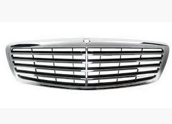 Радіаторна решітка Mercedes-Benz S-class W221 2006-2012 хром