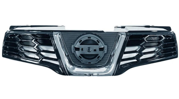 Радіаторна решітка Nissan Qashqai 2010-2014 з хром накладкою