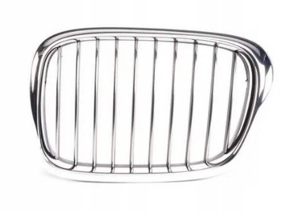 nakladka109 Радіаторна решітка BMW 5 E39 1996-2000 ліва хром/чорна