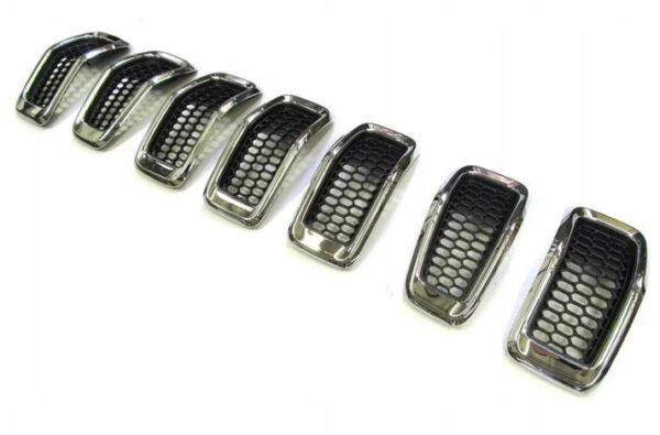 nakladka1094 Радіаторна решітка Jeep Cherokee KL 2013-2018 у капоті комплект хром