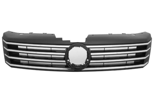 nakladka1109 Радіаторна решітка Volkswagen Passat B7 Європа 2010-2014 з хром ребрами
