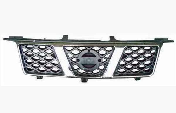 Радіаторна решітка Nissan X-Trail 2001-2007 хром/чорна