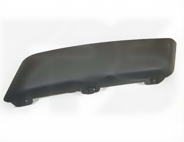 nakladka121 Накладка бампера переднього Renault Megane 2009-2012 права чорна текстура