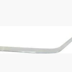 nakladka1236 Молдинг бампера переднього Mercedes E-Class W124 1984-1996 лівий хром