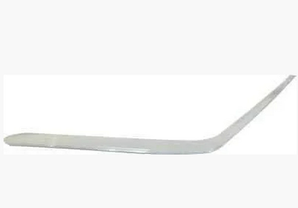 Молдинг бампера переднього Mercedes E-Class W124 1984-1996 лівий хром