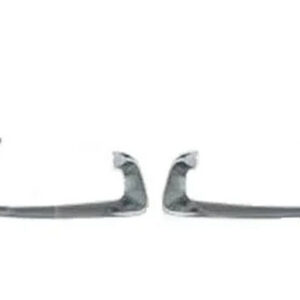 Молдинг Решітка бампераі сірий металік лівий+правий Renault Scenic 2012-2014 крім Grand Scenic