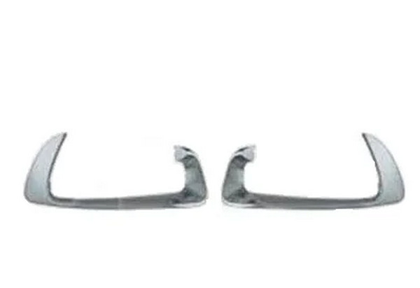 Молдинг Решітка бампераі сірий металік лівий+правий Renault Scenic 2012-2014 крім Grand Scenic