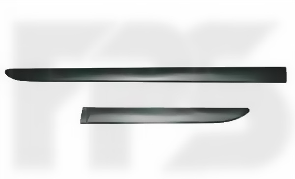 Накладка на двері Daewoo Matiz задня права