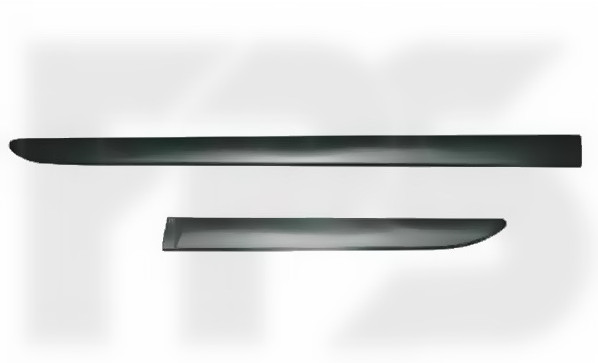 Накладка на двері Daewoo Matiz передня права