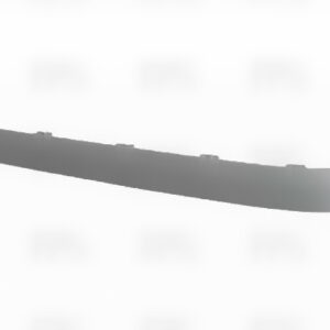 Накладка заднього бампера Mercedes E-Class W211 2002-2006 права без отвору молдингу