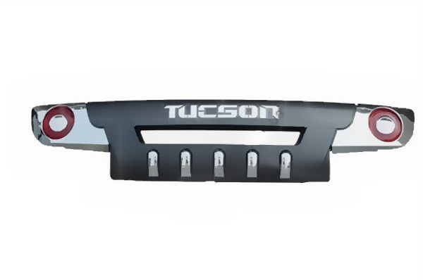 Декоративна решітка на задній бампер Hyundai Tucson JM 2004-2013