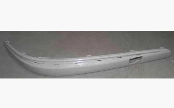 nakladka1299 Накладка бампера переднього Mercedes E-Class W211 2002-2006 ліва без молдингу та отв. під патрон з отвором під Молдинг