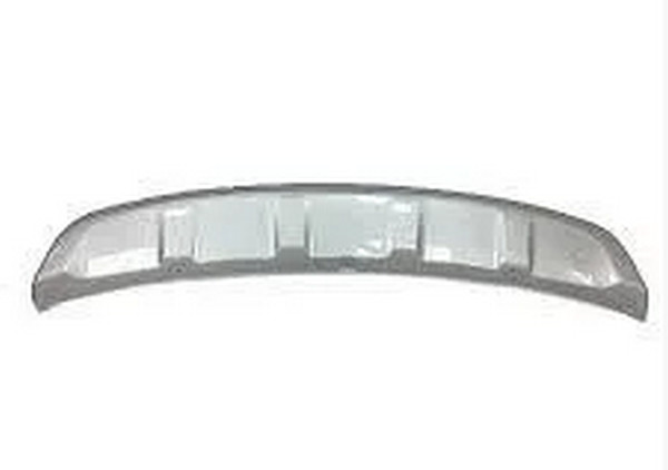 Накладка бампера переднього Mitsubishi Outlander XL 2010-2012 нижня середня спойлер