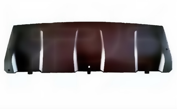 Накладка бампера переднього нижня Renault Duster 2010+ чорна