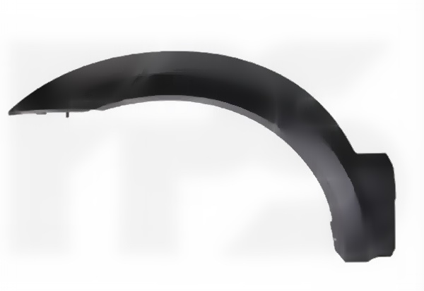 nakladka1349 Рант на крило Kia Sorento 2003-2006 BL лівий передній