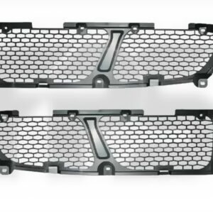 Решітка в бампер Hyundai H-1 1997-2005 ліва+права комплект 2 шт.