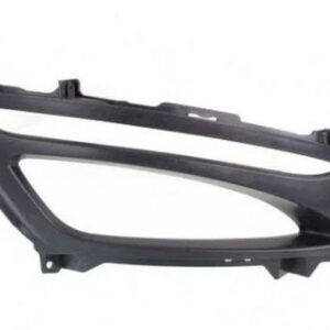 Решітка в бампер Kia Optima 2011-2013 права з отвором під ДХО