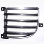 Решітка в бампер Mitsubishi Outlander 2003-2007 ліва GS 4812 D302-X