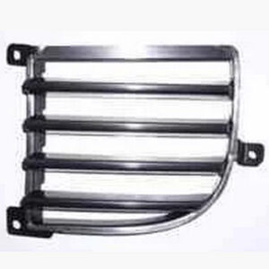 nakladka1361 Решітка в бампер Mitsubishi Outlander 2003-2007 ліва