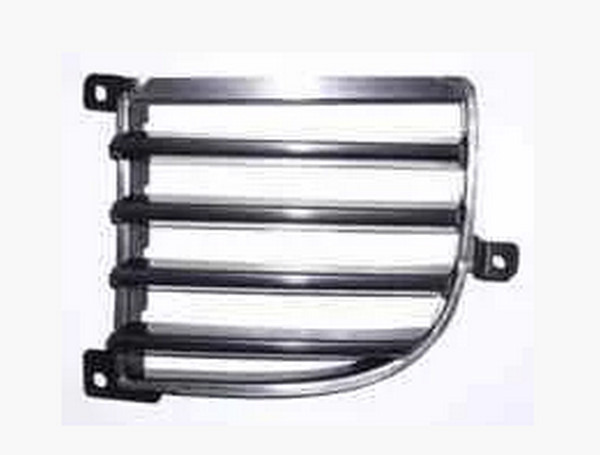 Решітка в бампер Mitsubishi Outlander 2003-2007 ліва