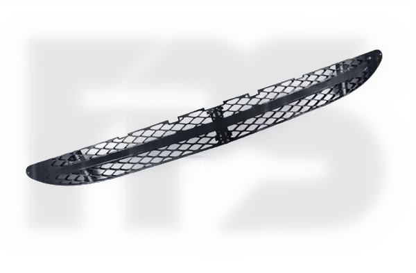 Решітка в бампер середня Mercedes-Benz S-Class W221 2006-2009