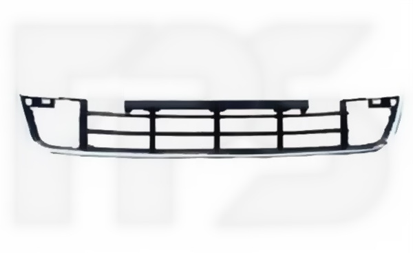 nakladka1388 Решітка бампераі Skoda Roomster 2010-2014 China type