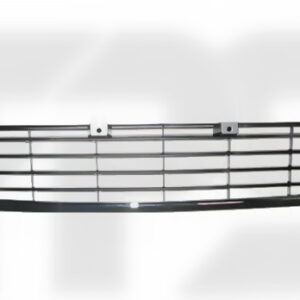 Решітка бампераі Volkswagen Golf 6 середня з хром молдингом