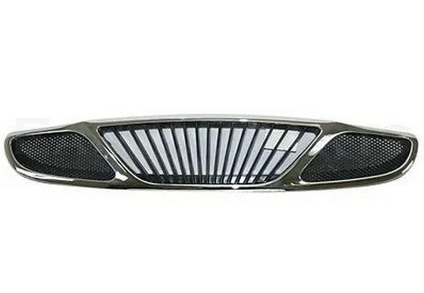 Радіаторна решітка Daewoo Nubira 1999-2004 хром/чорн.