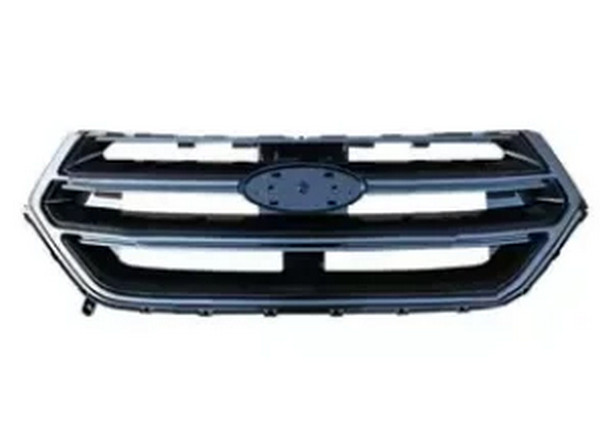 nakladka1471 Радіаторна решітка Ford Edge 2015-2018 сірий металік