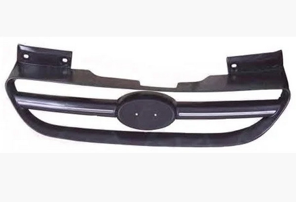 Радіаторна решітка Hyundai Getz 2006-2011 з хром. молдингом