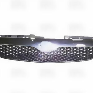 Радіаторна решітка Mazda 323 1998-2001 з хром накладкою