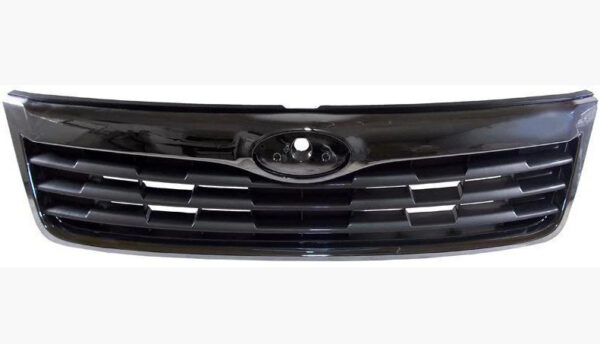 nakladka1565 Радіаторна решітка Subaru Forester 2008-2012 хром. сера