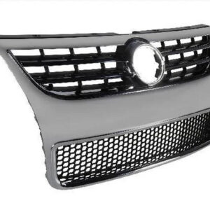 Радіаторна решітка Volkswagen Touareg 2007-2009 хром верхня друга частина