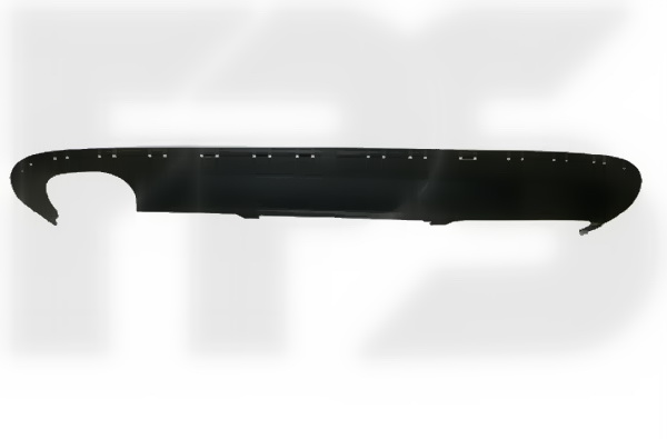 nakladka1620 Накладка заднього бампера нижня Volkswagen Passat B7 Європа 2010-2014 седан