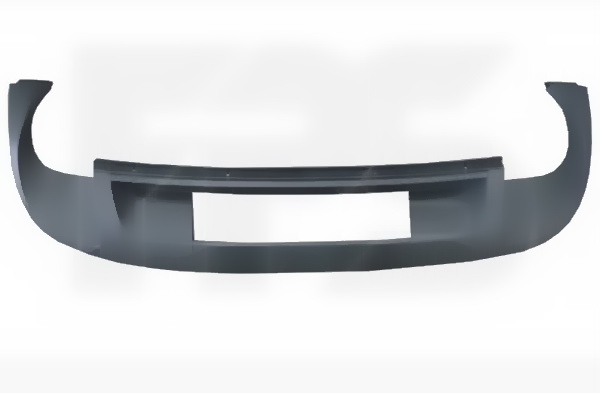 nakladka1622 Накладка заднього бампера нижня Volkswagen Touareg 2010-2014