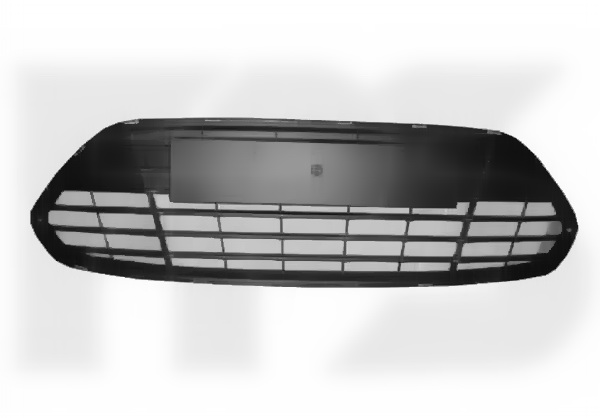 nakladka176 Решітка в бампер Ford Mondeo 2010-2014 чорні