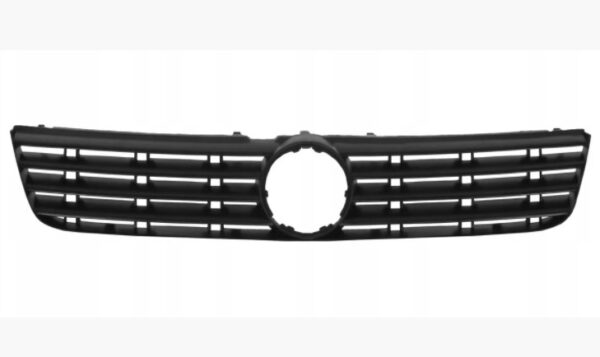 Радіаторна решітка Volkswagen Passat B5 1997-2000 чорна з хром накладами