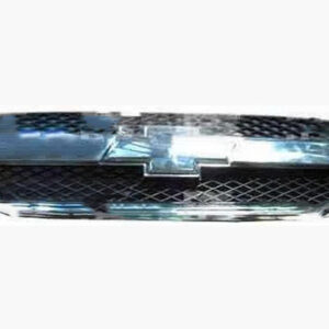 Радіаторна решітка Chevrolet Aveo 2006-2011 без накладки хром/чорна