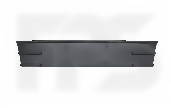 nakladka204 Решітка бампераі гладка середня Ford Kuga 2013-2016