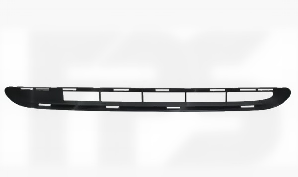 Решітка бампераі верхня Renault Clio 2009-2012