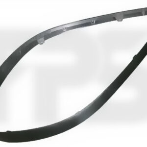 Накладка переднього бампера нижня Toyota Auris 2006-2009 правий