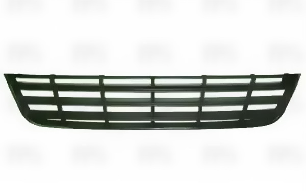 nakladka28 Решітка в бампер Volkswagen Passat B6 2005-2010 середня з чорна молдингом